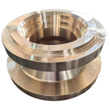 Coulée de soupape de balle en bronze trunnion